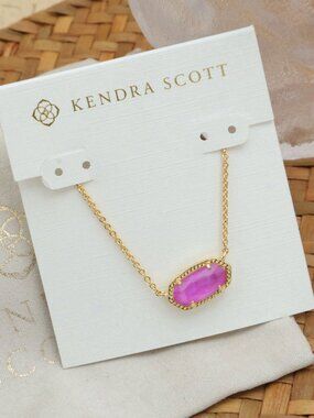 Kendra Scott Elisa Necklace Azalea Illusion Gold